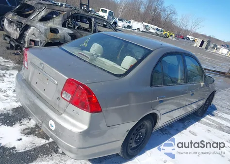2004 Honda Civic Lx z USA, uszkodzony, nr VIN 2HGES15504H505386